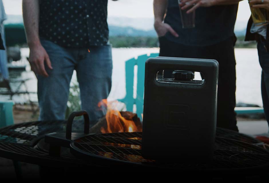 BrewQube Camping With Friends